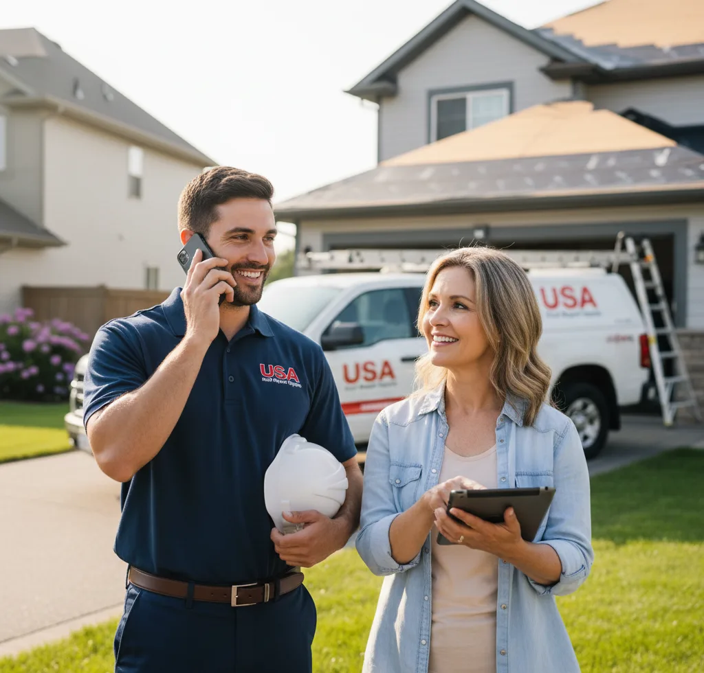 USA Roof Repair Experts customer support in Panhandle